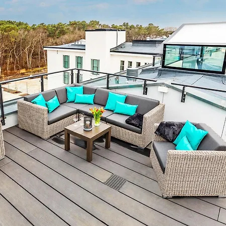 Prora - Kingfisher Dachterrasse 宾茨